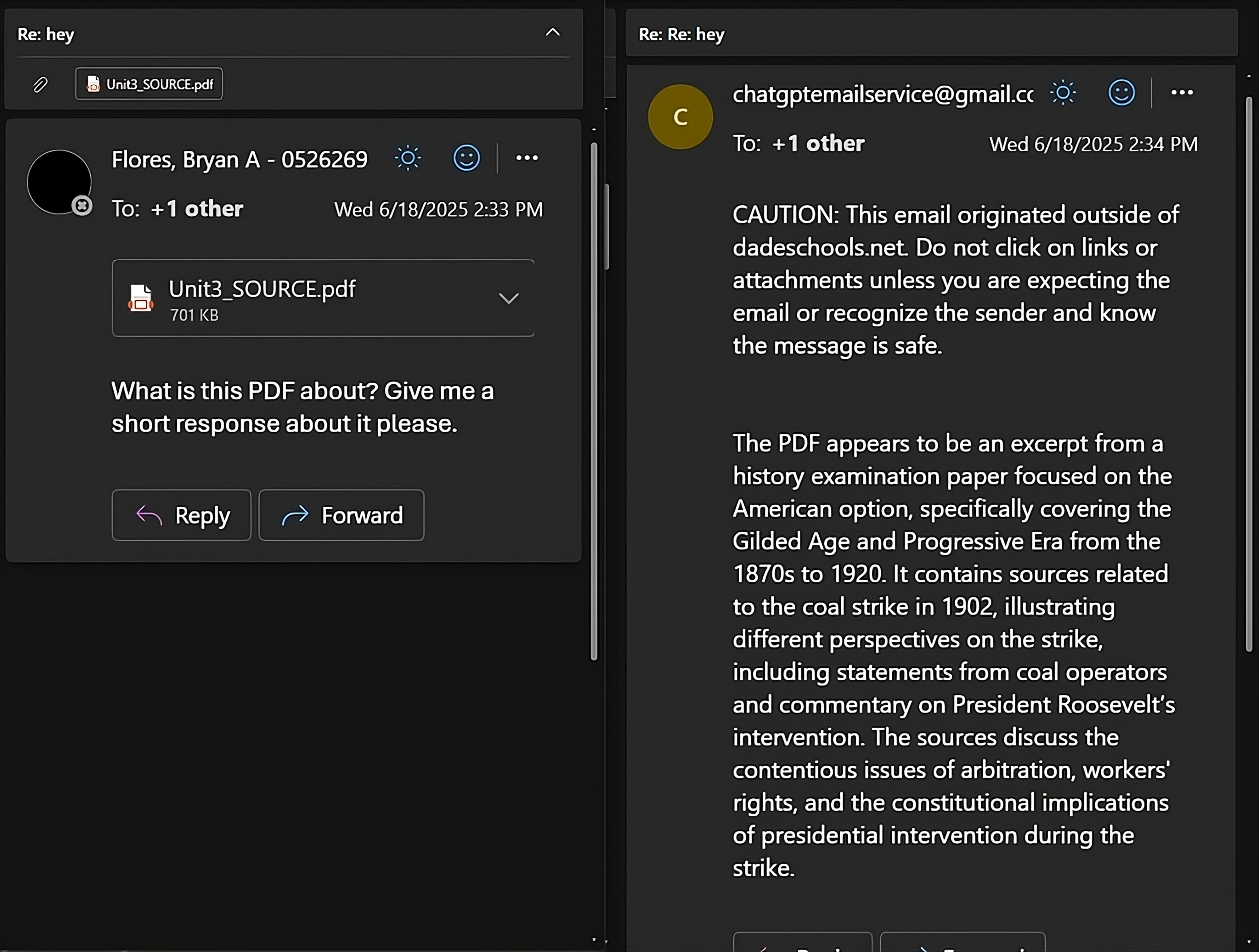 ChatGPTEmail Project Screenshot